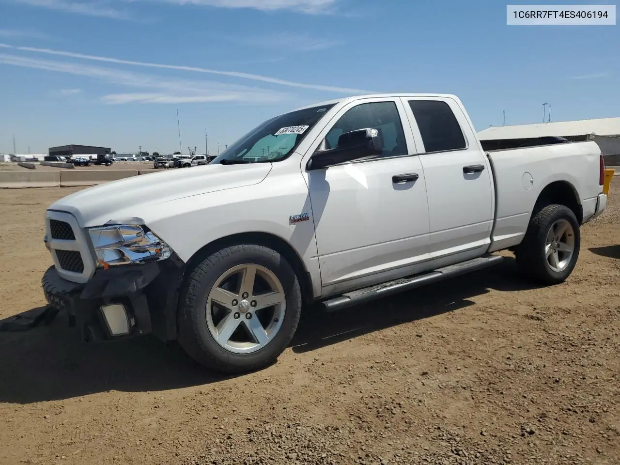2014 Ram 1500 St VIN: 1C6RR7FT4ES406194 Lot: 63070245