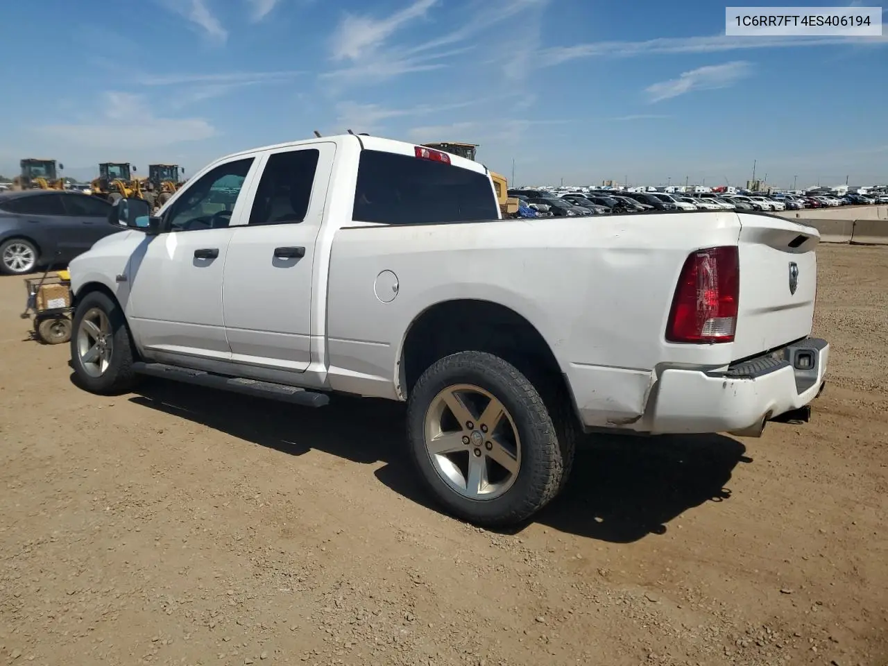 2014 Ram 1500 St VIN: 1C6RR7FT4ES406194 Lot: 63070245