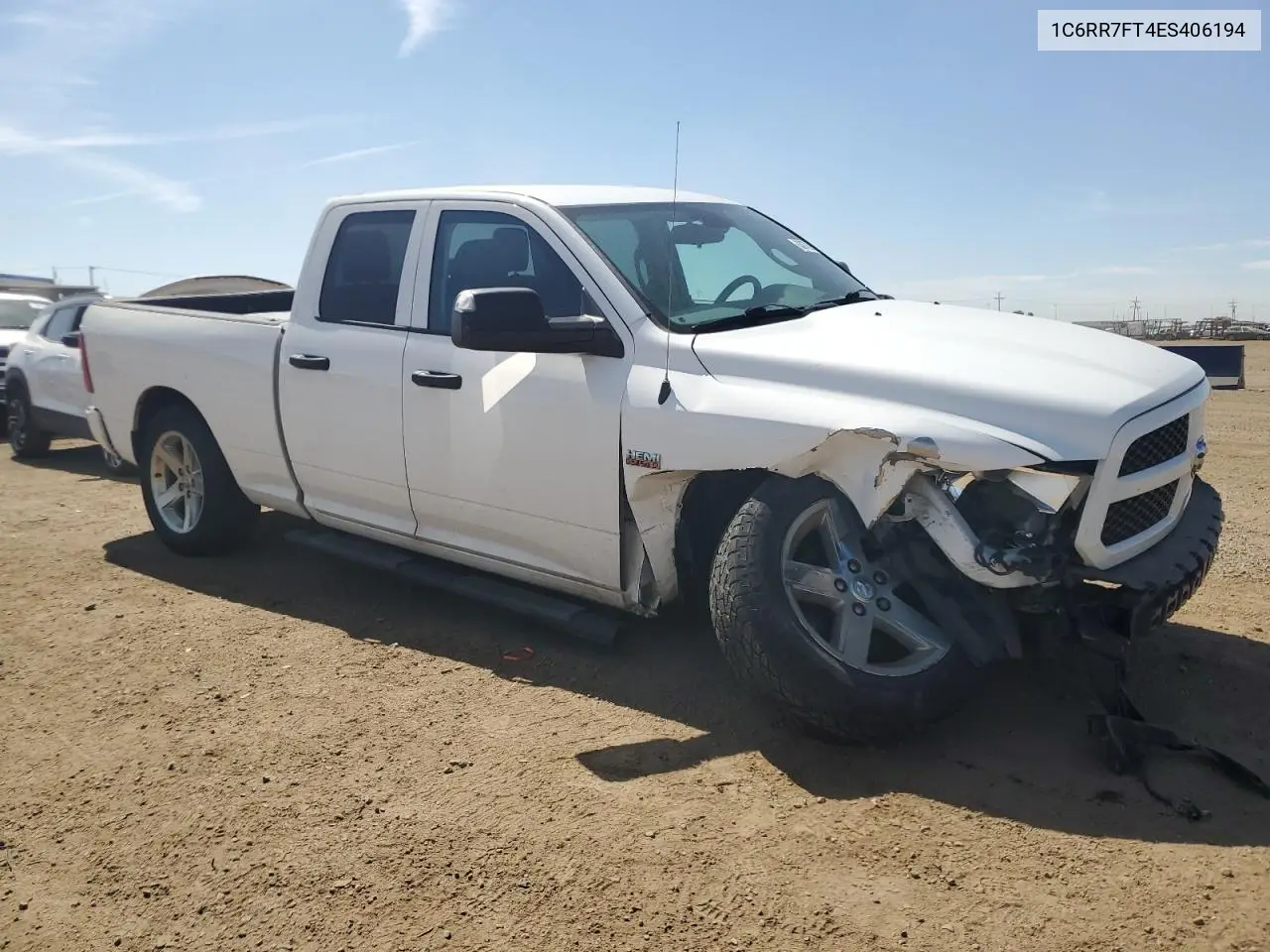 2014 Ram 1500 St VIN: 1C6RR7FT4ES406194 Lot: 63070245