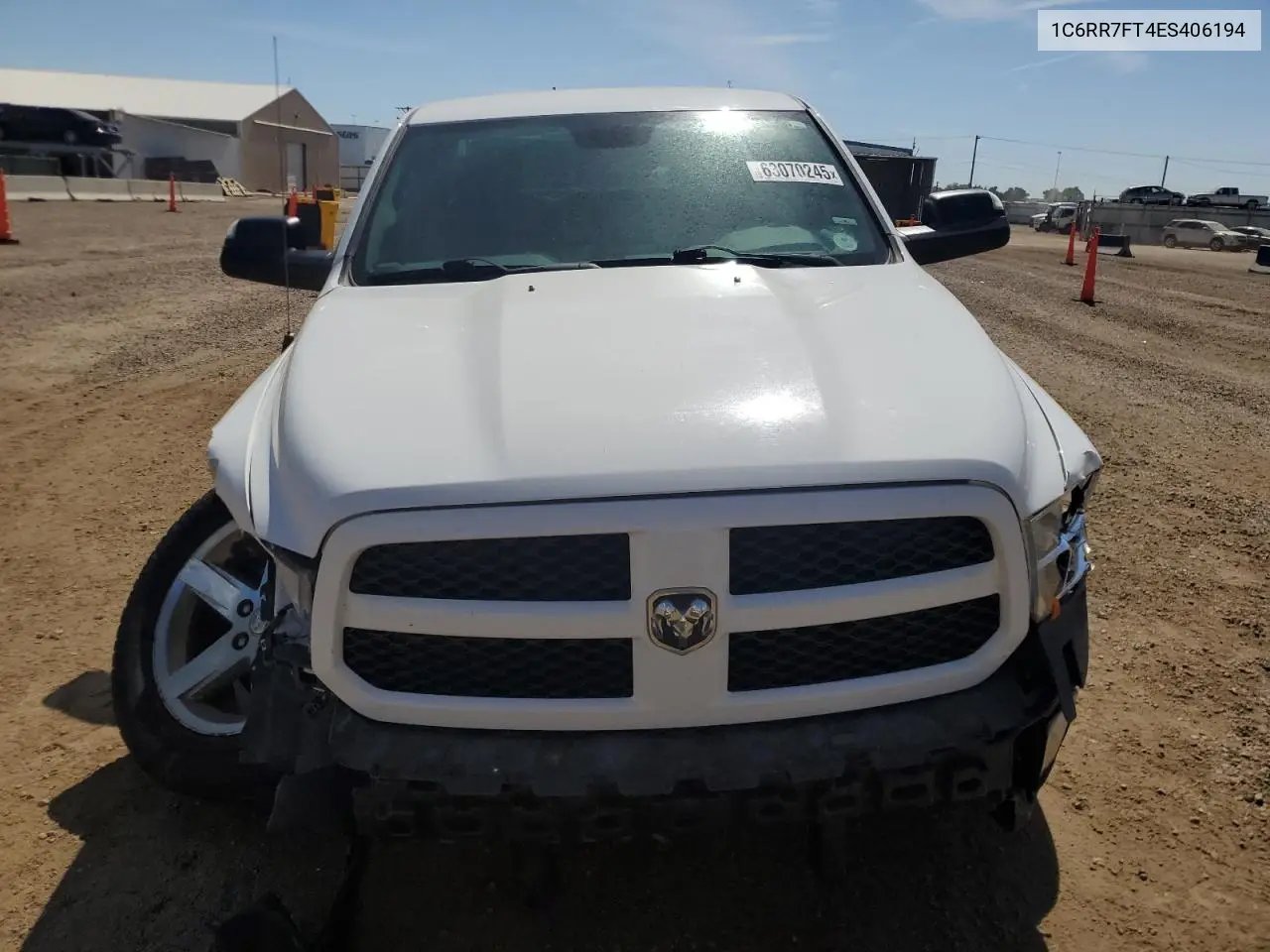 2014 Ram 1500 St VIN: 1C6RR7FT4ES406194 Lot: 63070245