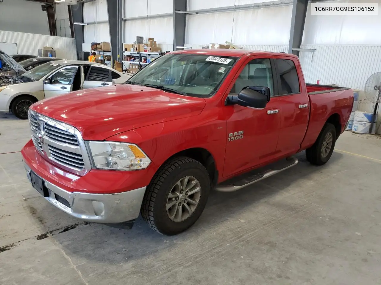 2014 Ram 1500 Slt VIN: 1C6RR7GG9ES106152 Lot: 63343125