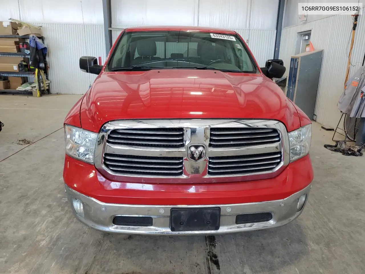 2014 Ram 1500 Slt VIN: 1C6RR7GG9ES106152 Lot: 63343125