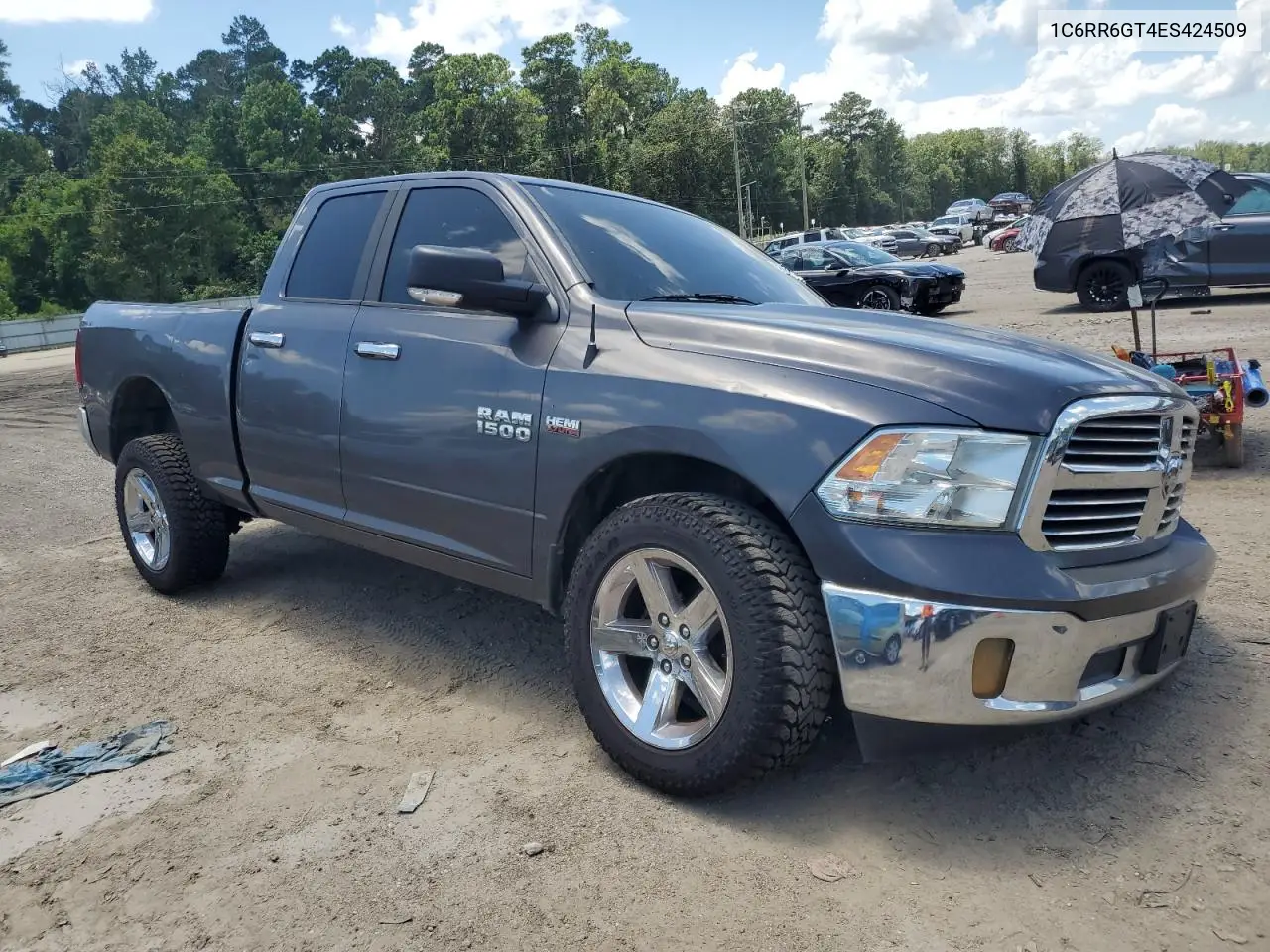 2014 Ram 1500 Slt VIN: 1C6RR6GT4ES424509 Lot: 65622725