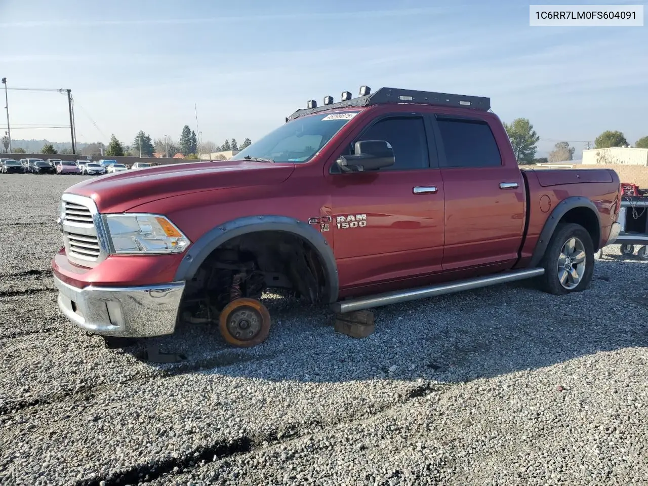 2015 Ram 1500 Slt VIN: 1C6RR7LM0FS604091 Lot: 45299875