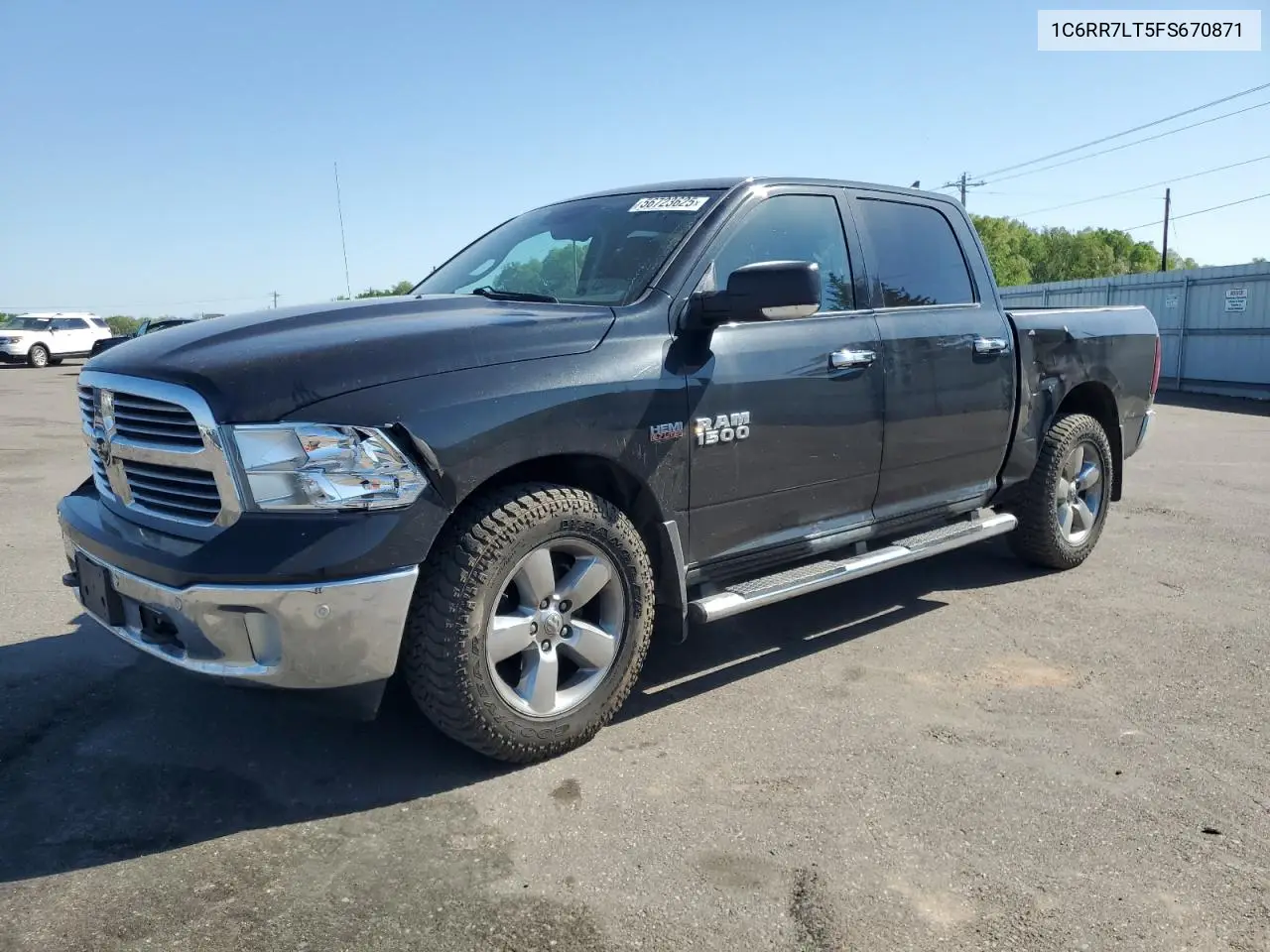 2015 Ram 1500 Slt VIN: 1C6RR7LT5FS670871 Lot: 56723625