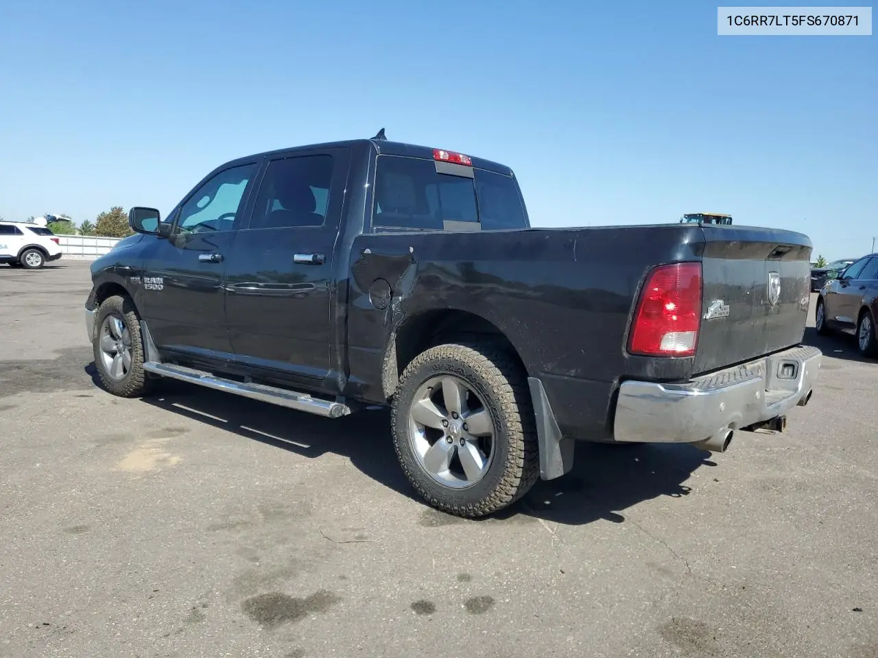 2015 Ram 1500 Slt VIN: 1C6RR7LT5FS670871 Lot: 56723625