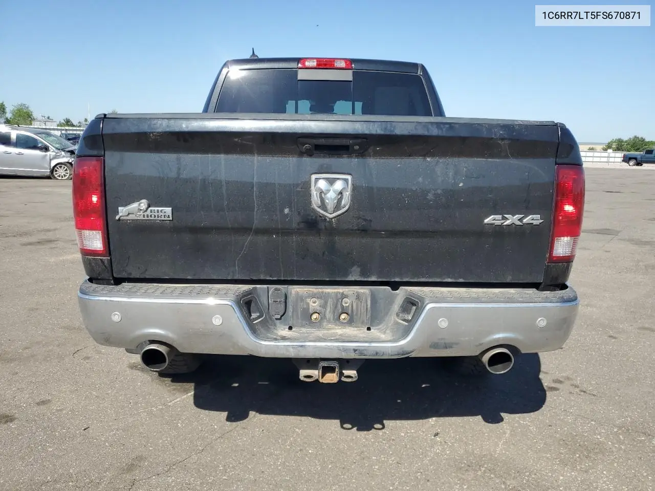 2015 Ram 1500 Slt VIN: 1C6RR7LT5FS670871 Lot: 56723625