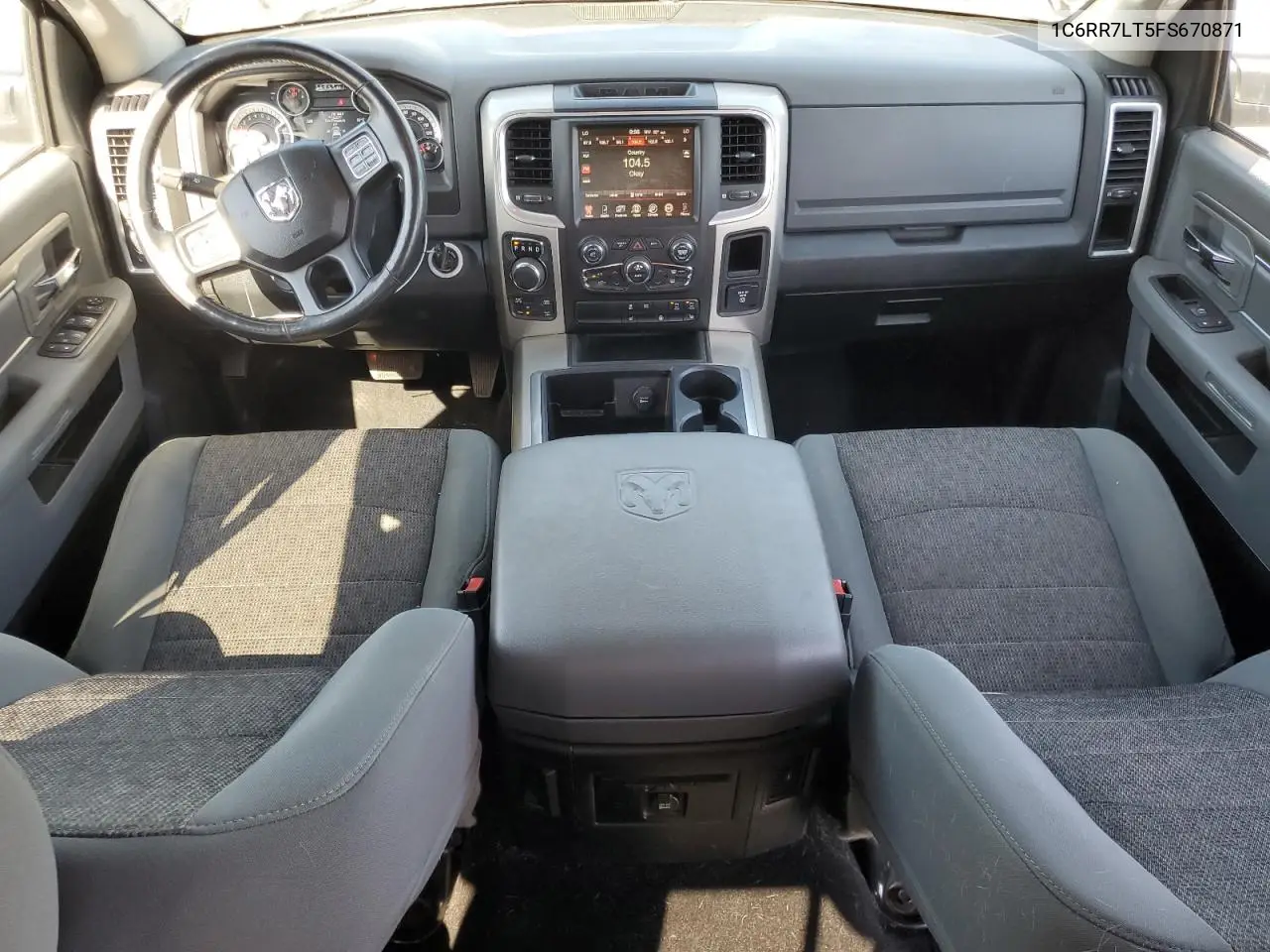 2015 Ram 1500 Slt VIN: 1C6RR7LT5FS670871 Lot: 56723625