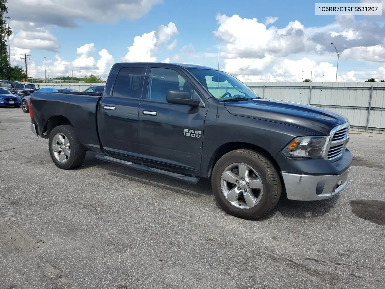 2015 Ram 1500 Slt VIN: 1C6RR7GT9FS531207 Lot: 56724125