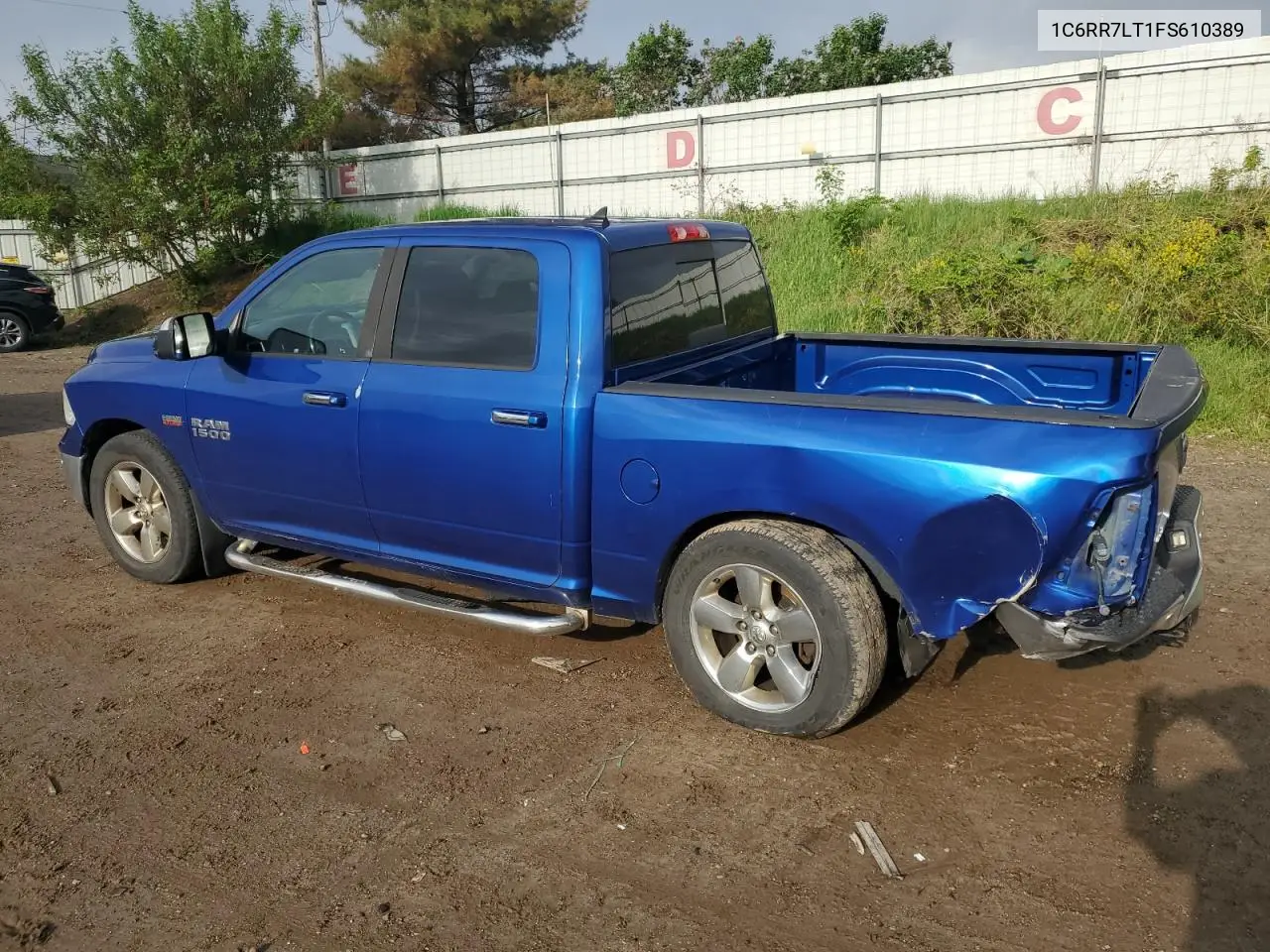 2015 Ram 1500 Slt VIN: 1C6RR7LT1FS610389 Lot: 56847375