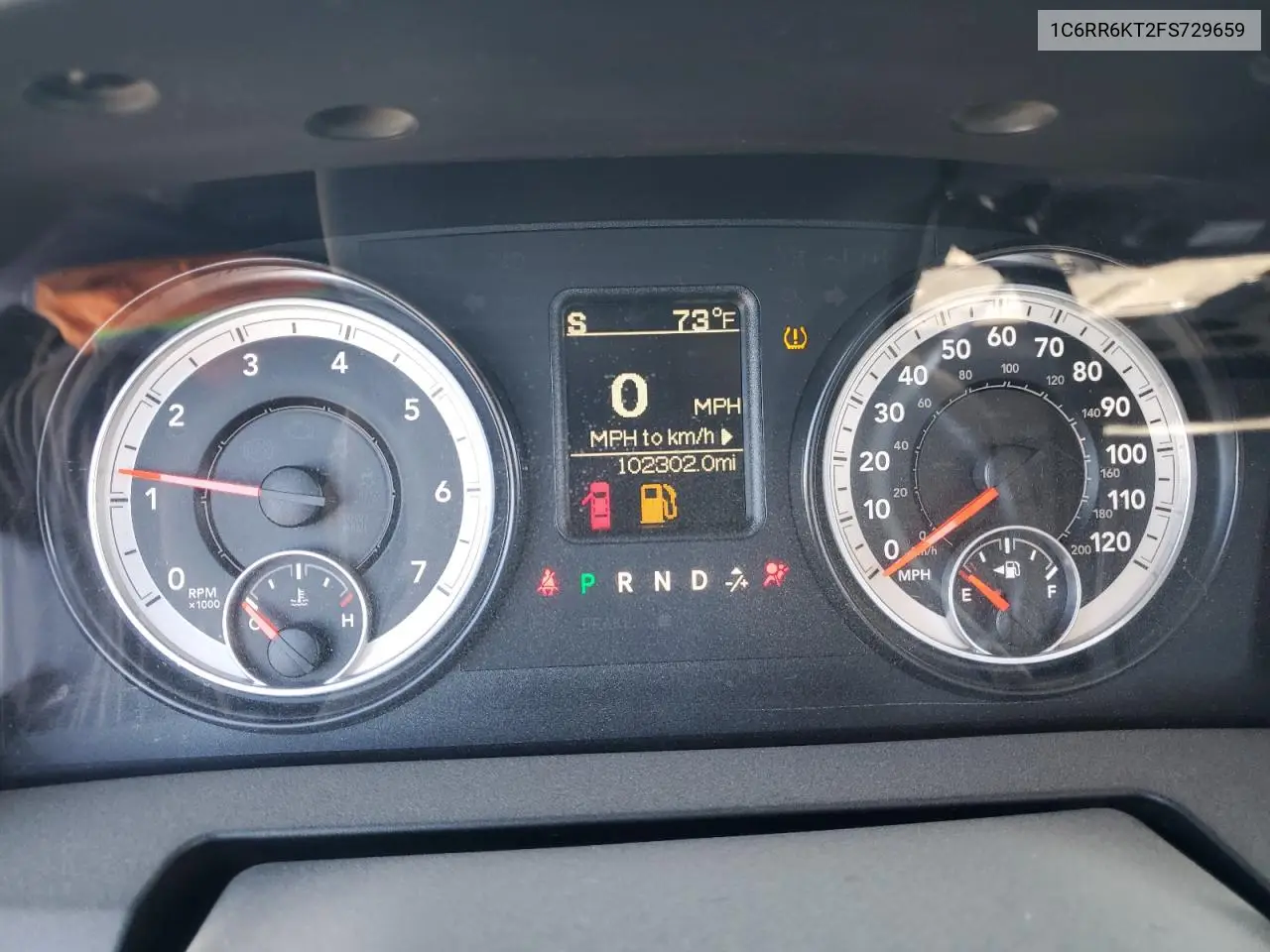 2015 Ram 1500 St VIN: 1C6RR6KT2FS729659 Lot: 56975165