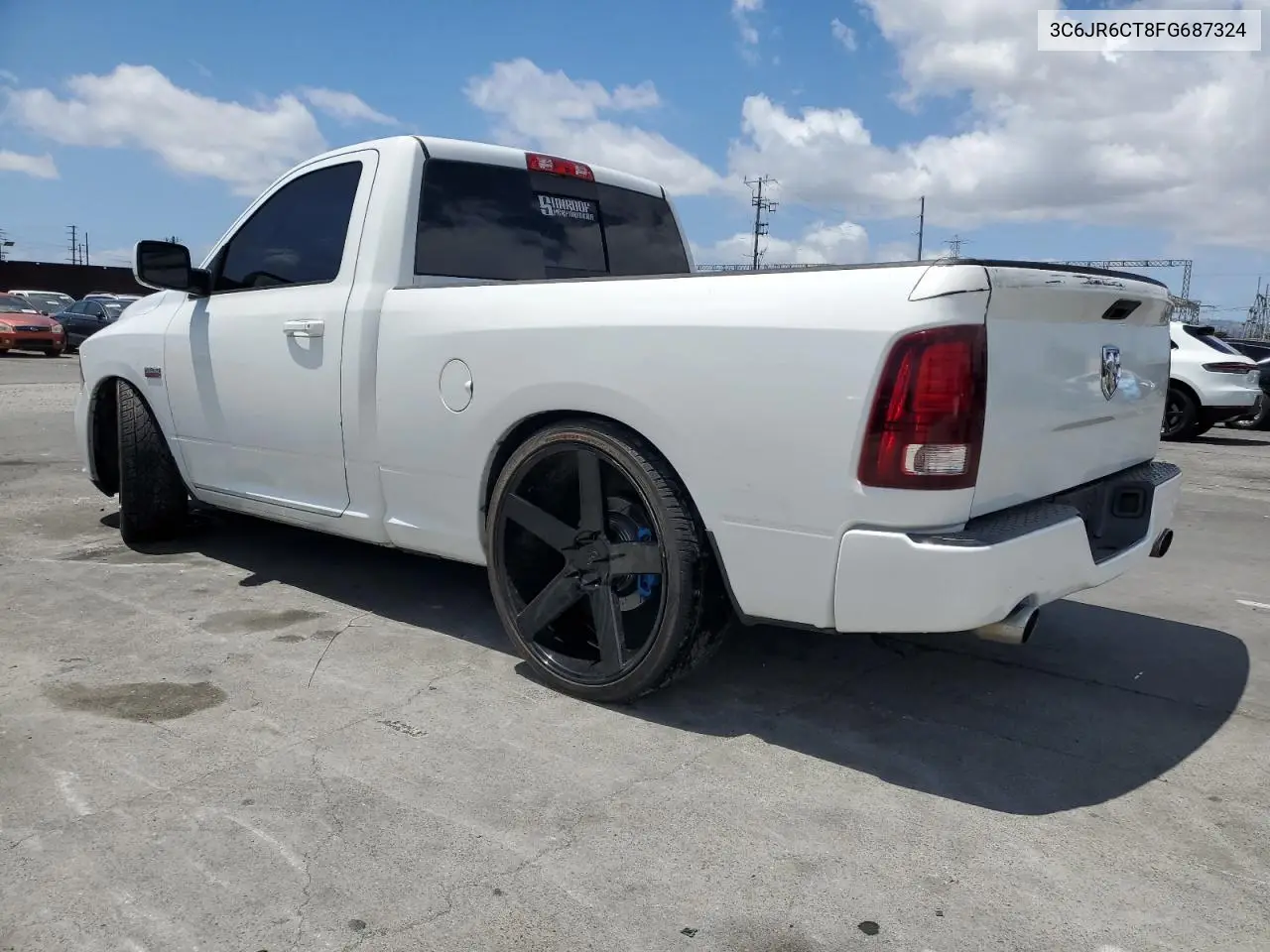 2015 Ram 1500 Sport VIN: 3C6JR6CT8FG687324 Lot: 56992605