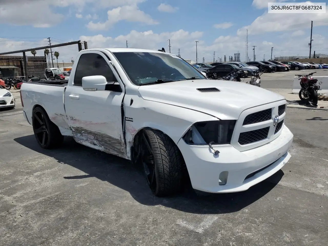2015 Ram 1500 Sport VIN: 3C6JR6CT8FG687324 Lot: 56992605