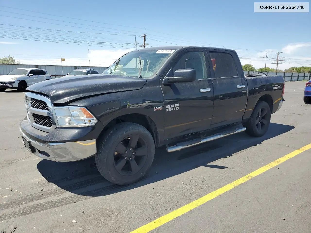 2015 Ram 1500 Slt VIN: 1C6RR7LT5FS664746 Lot: 63302175