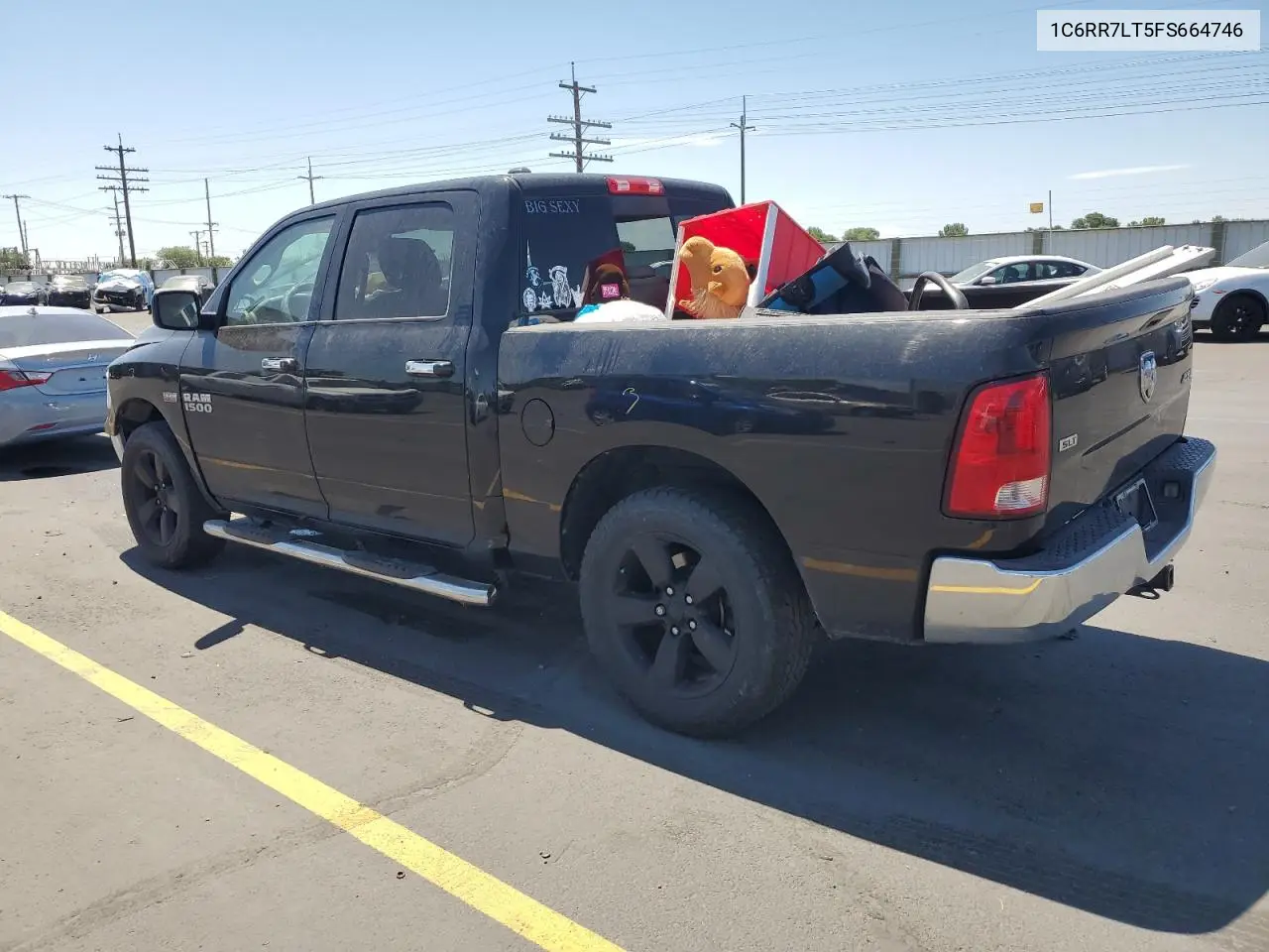 2015 Ram 1500 Slt VIN: 1C6RR7LT5FS664746 Lot: 63302175