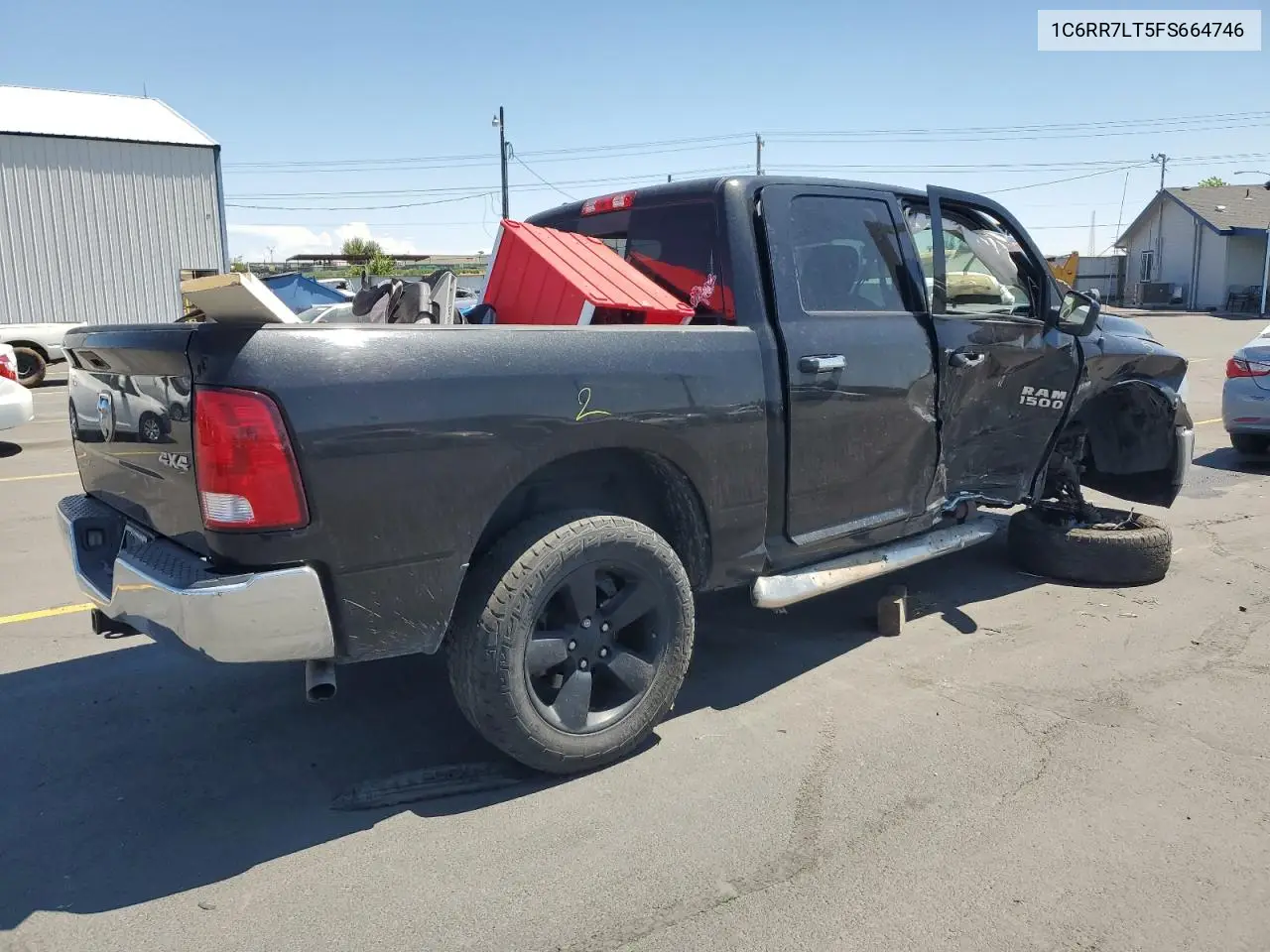 2015 Ram 1500 Slt VIN: 1C6RR7LT5FS664746 Lot: 63302175