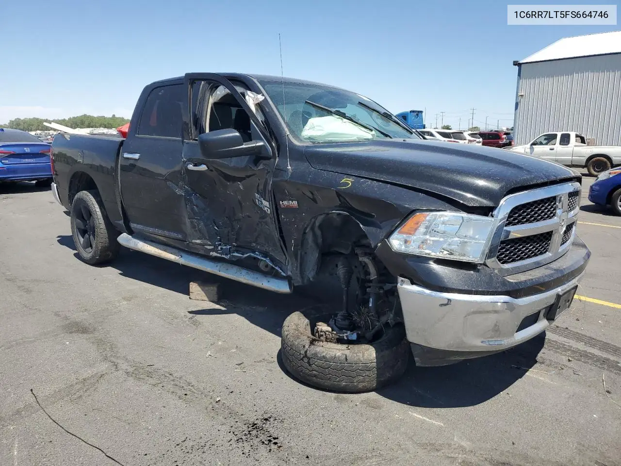 2015 Ram 1500 Slt VIN: 1C6RR7LT5FS664746 Lot: 63302175