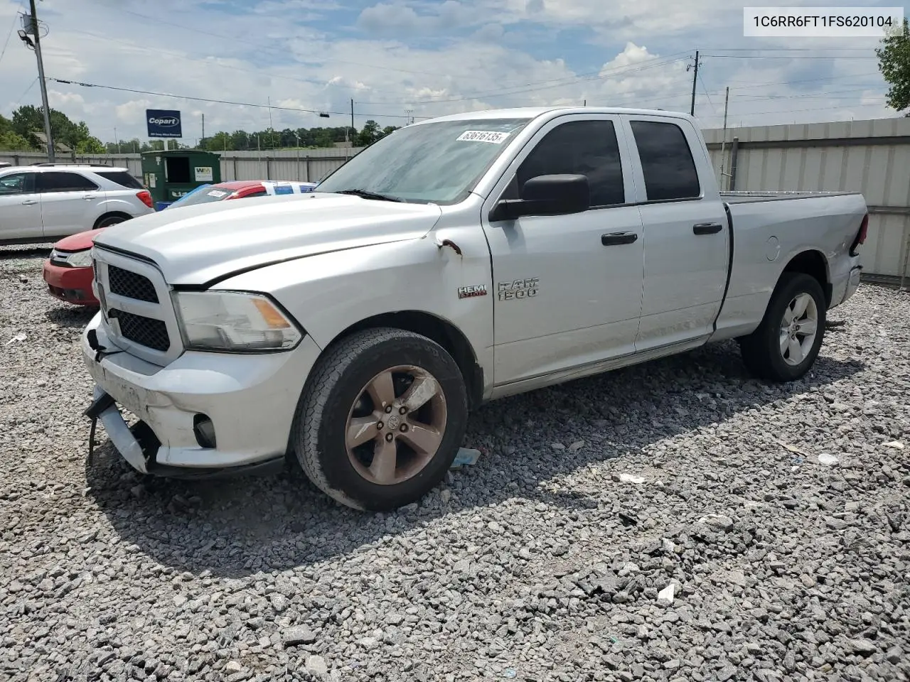 2015 Ram 1500 St VIN: 1C6RR6FT1FS620104 Lot: 63616135