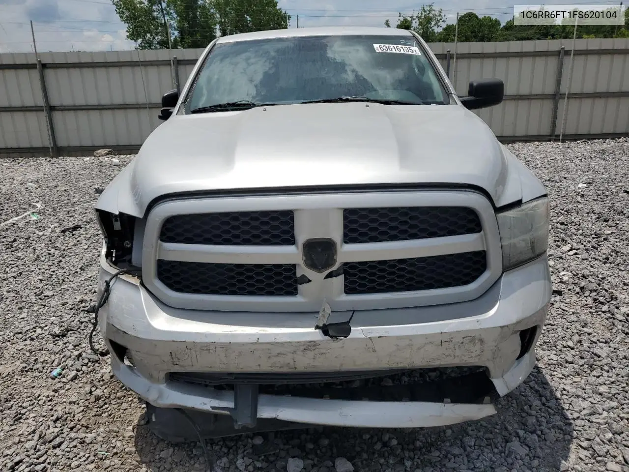 2015 Ram 1500 St VIN: 1C6RR6FT1FS620104 Lot: 63616135