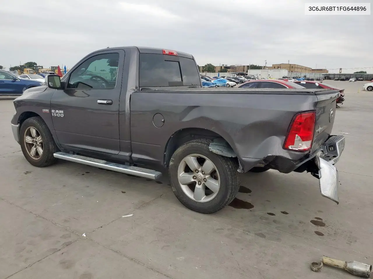 2015 Ram 1500 Slt VIN: 3C6JR6BT1FG644896 Lot: 63634205