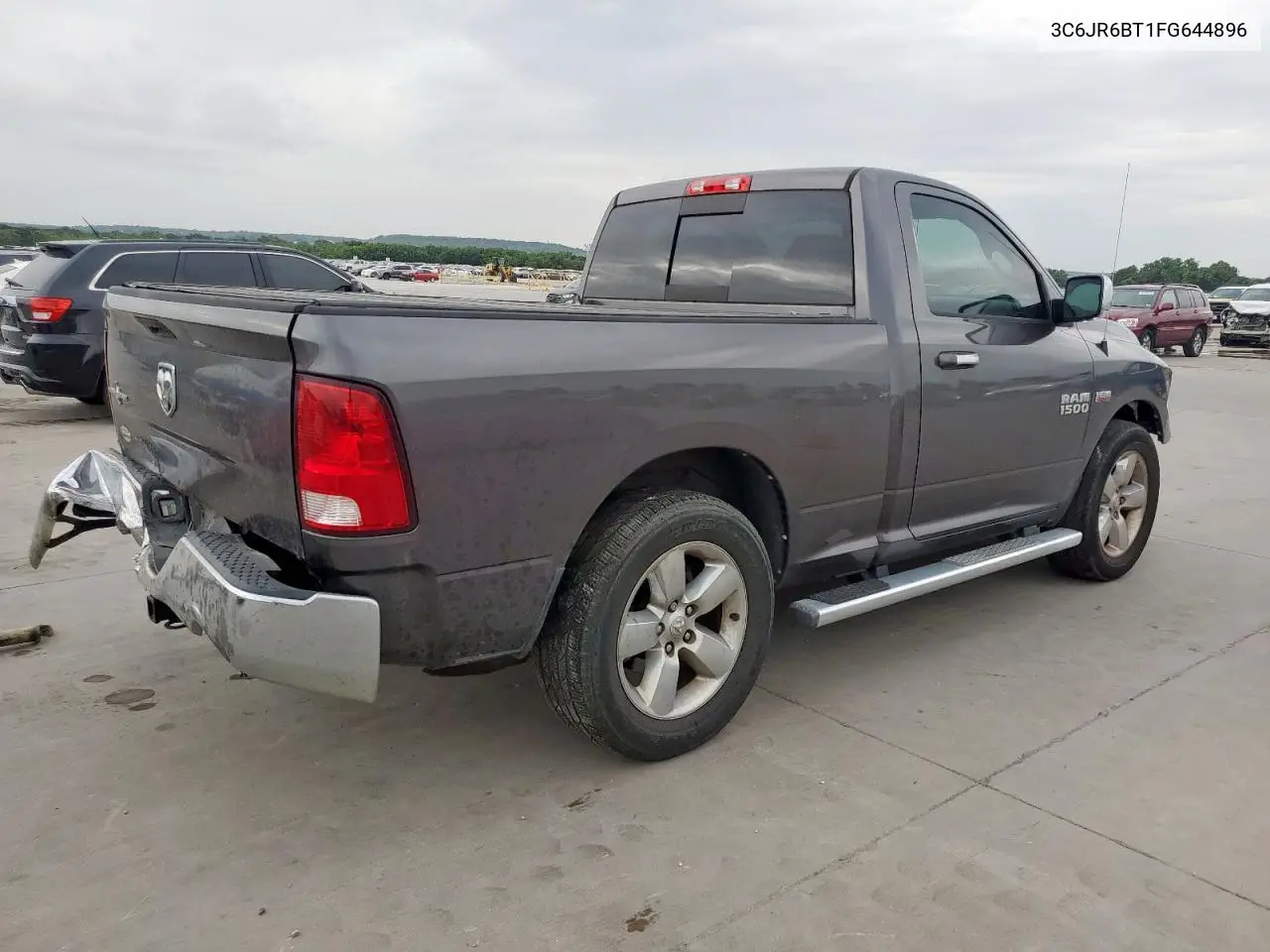 2015 Ram 1500 Slt VIN: 3C6JR6BT1FG644896 Lot: 63634205