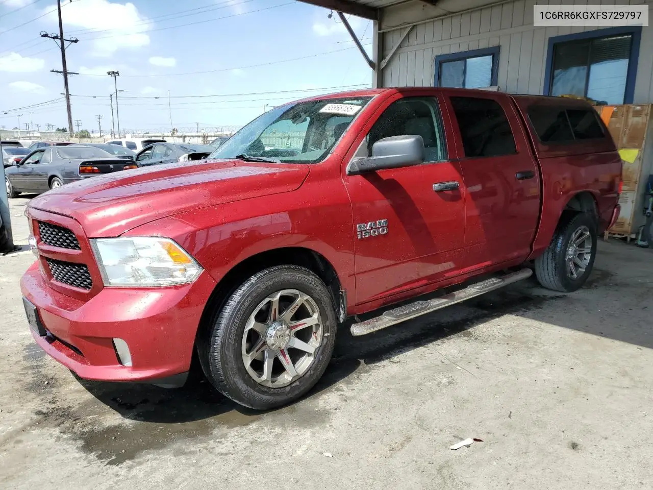 2015 Ram 1500 St VIN: 1C6RR6KGXFS729797 Lot: 65958185
