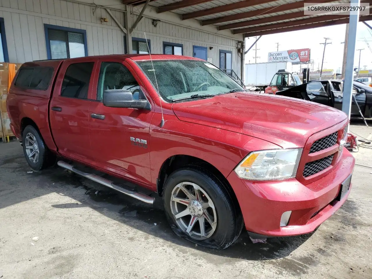 2015 Ram 1500 St VIN: 1C6RR6KGXFS729797 Lot: 65958185