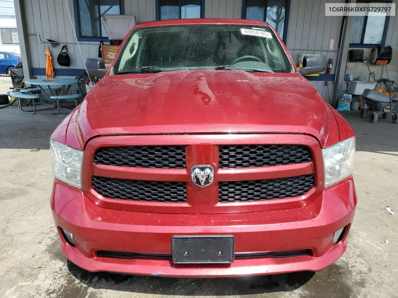 2015 Ram 1500 St VIN: 1C6RR6KGXFS729797 Lot: 65958185