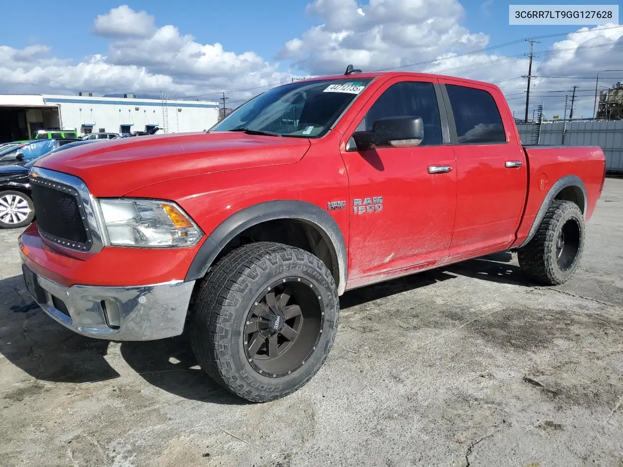 2016 Ram 1500 Slt VIN: 3C6RR7LT9GG127628 Lot: 44712735