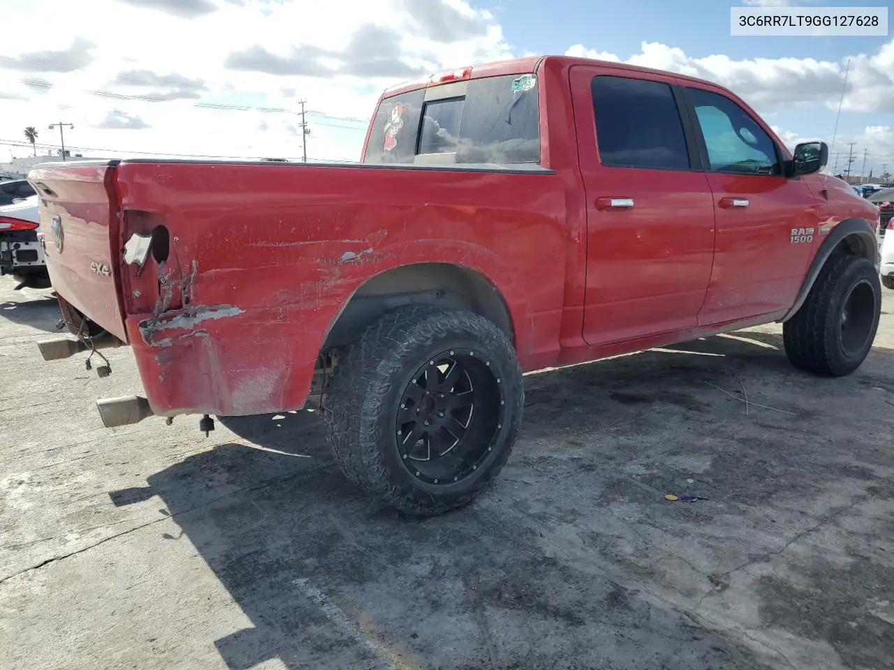 2016 Ram 1500 Slt VIN: 3C6RR7LT9GG127628 Lot: 44712735