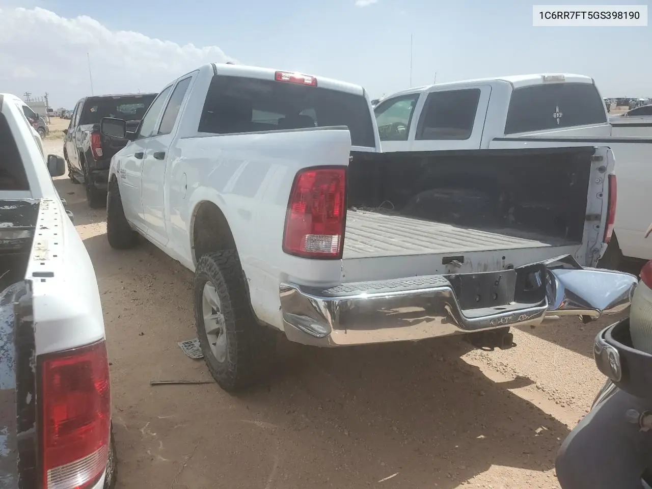 2016 Ram 1500 St VIN: 1C6RR7FT5GS398190 Lot: 45288605