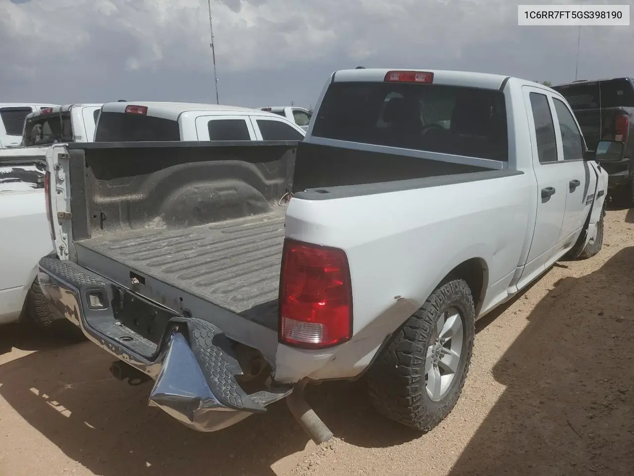 2016 Ram 1500 St VIN: 1C6RR7FT5GS398190 Lot: 45288605