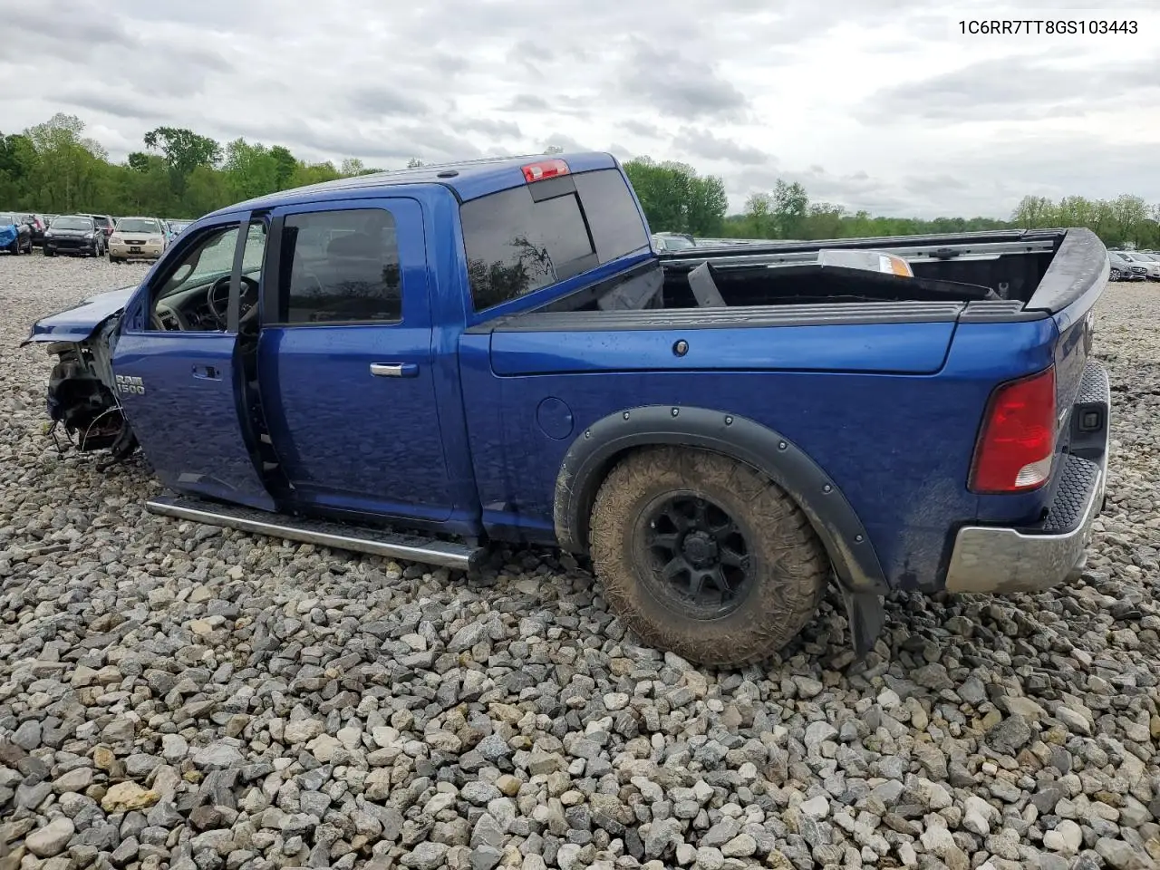 2016 Ram 1500 Slt VIN: 1C6RR7TT8GS103443 Lot: 56535765
