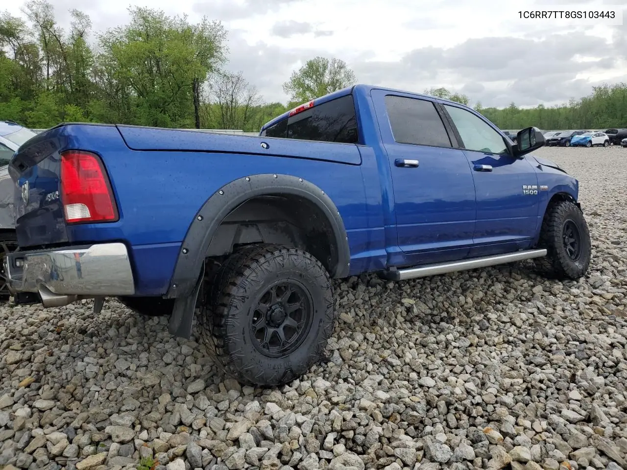2016 Ram 1500 Slt VIN: 1C6RR7TT8GS103443 Lot: 56535765
