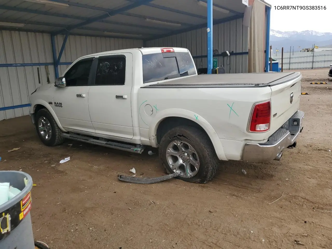 2016 Ram 1500 Laramie VIN: 1C6RR7NT9GS383516 Lot: 56763575