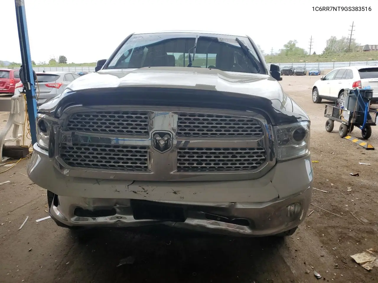 2016 Ram 1500 Laramie VIN: 1C6RR7NT9GS383516 Lot: 56763575