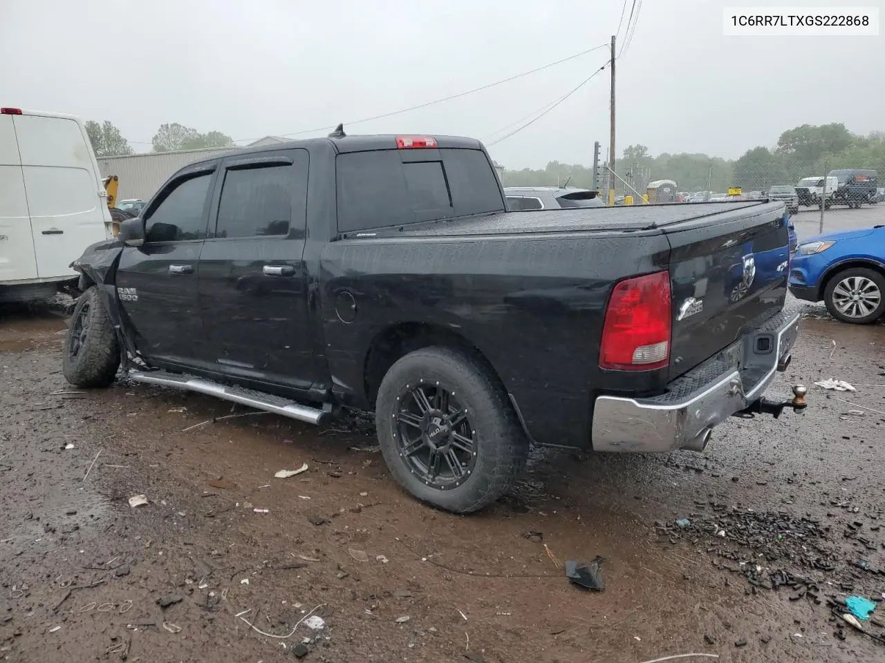 2016 Ram 1500 Slt VIN: 1C6RR7LTXGS222868 Lot: 56833495