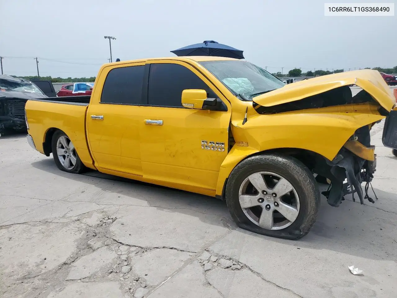 2016 Ram 1500 Slt VIN: 1C6RR6LT1GS368490 Lot: 56849605