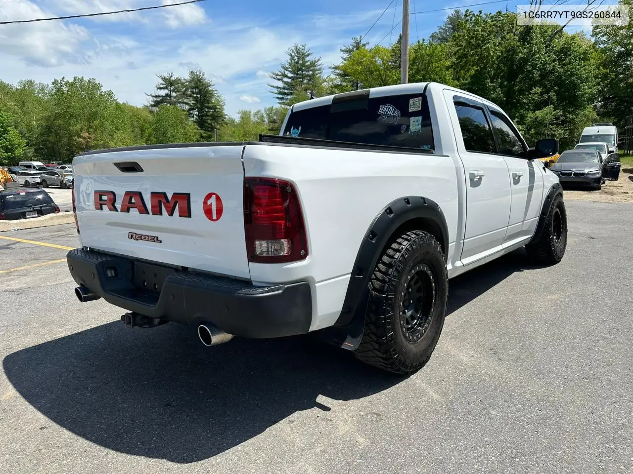 2016 Ram 1500 Rebel VIN: 1C6RR7YT9GS260844 Lot: 57285075