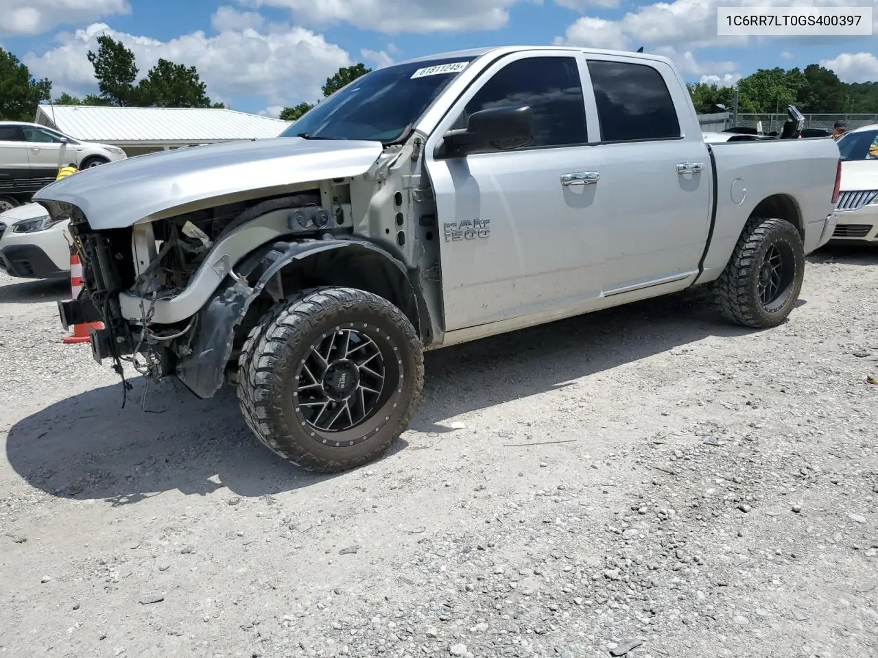 2016 Ram 1500 Slt VIN: 1C6RR7LT0GS400397 Lot: 61811245