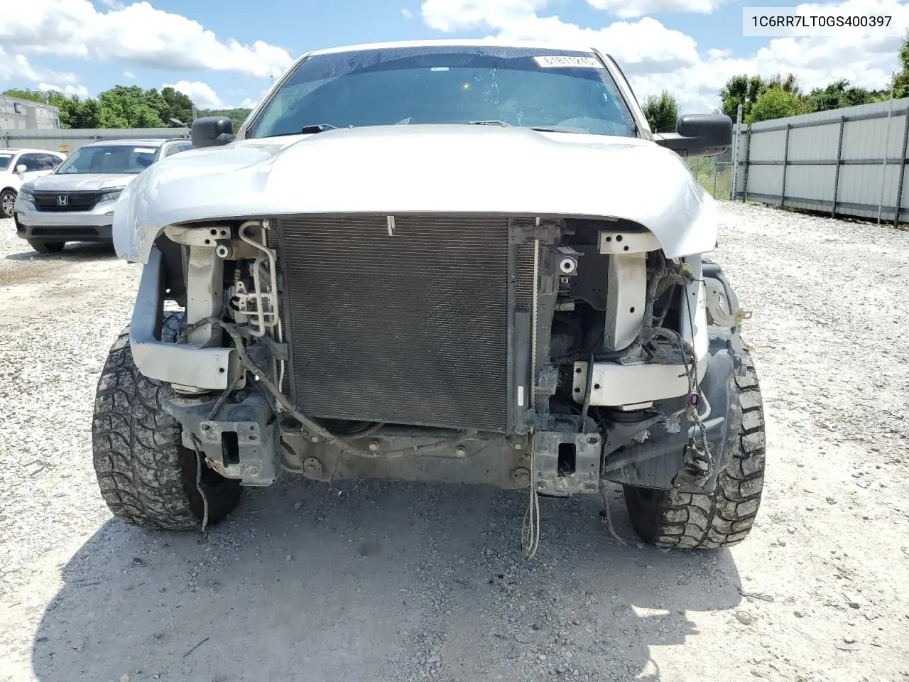 2016 Ram 1500 Slt VIN: 1C6RR7LT0GS400397 Lot: 61811245