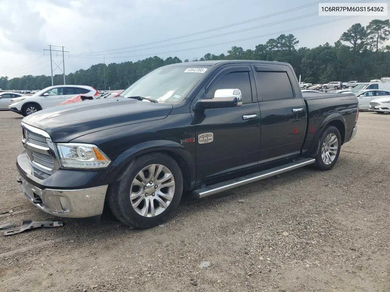 2016 Ram 1500 Longhorn VIN: 1C6RR7PM6GS154362 Lot: 63642395