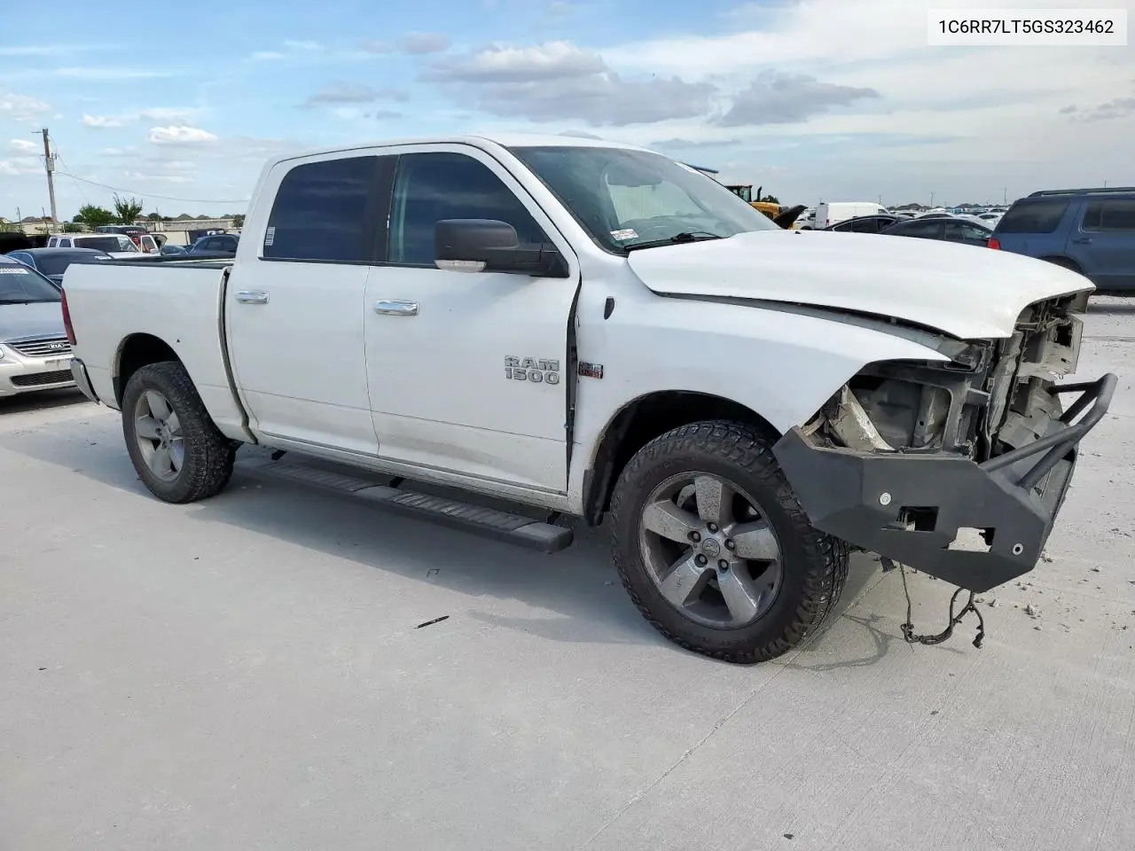 2016 Ram 1500 Slt VIN: 1C6RR7LT5GS323462 Lot: 65609695