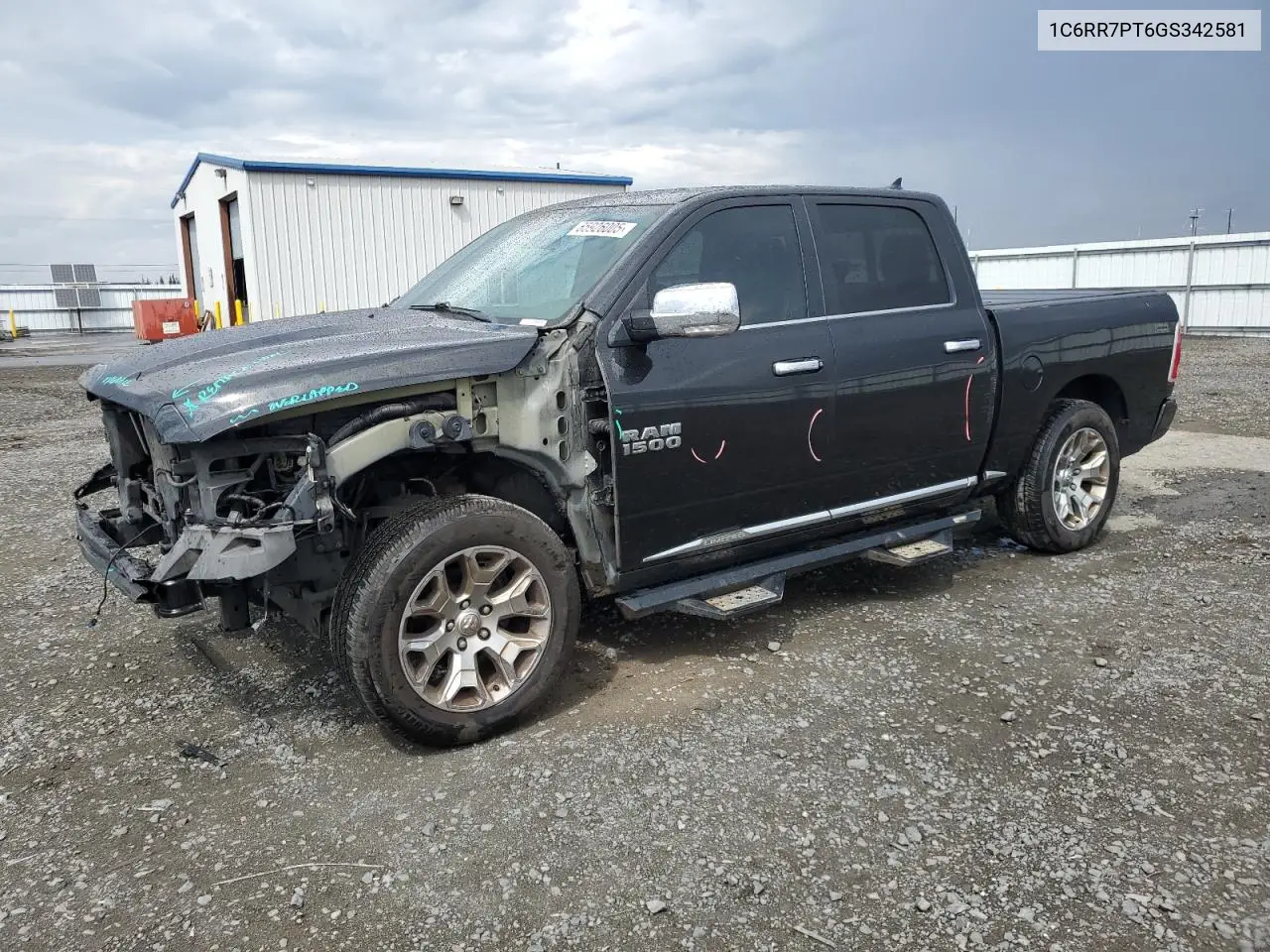 2016 Ram 1500 Longhorn VIN: 1C6RR7PT6GS342581 Lot: 65926005
