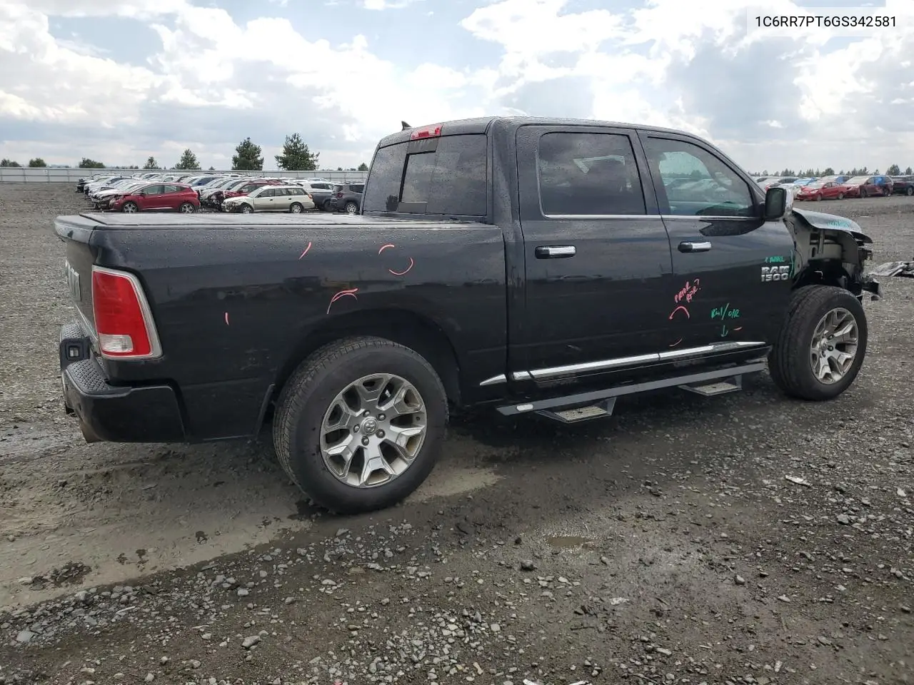 2016 Ram 1500 Longhorn VIN: 1C6RR7PT6GS342581 Lot: 65926005