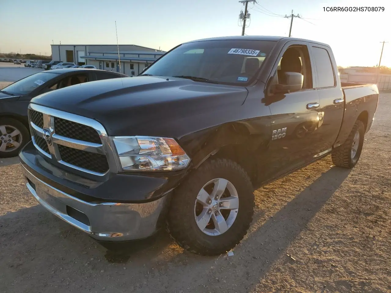 2017 Ram 1500 Slt VIN: 1C6RR6GG2HS708079 Lot: 46798335