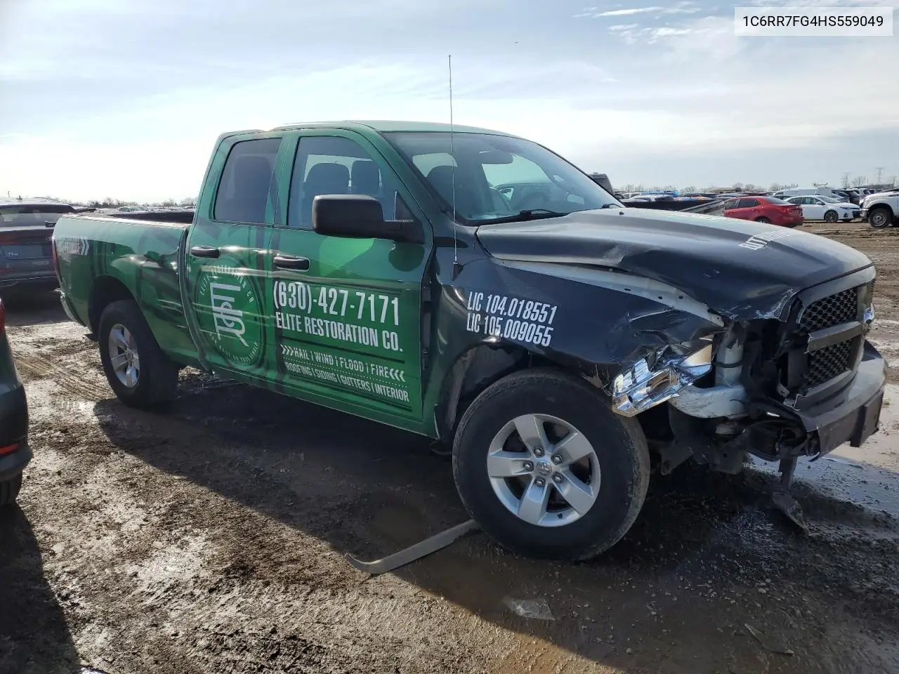 2017 Ram 1500 St VIN: 1C6RR7FG4HS559049 Lot: 51452985
