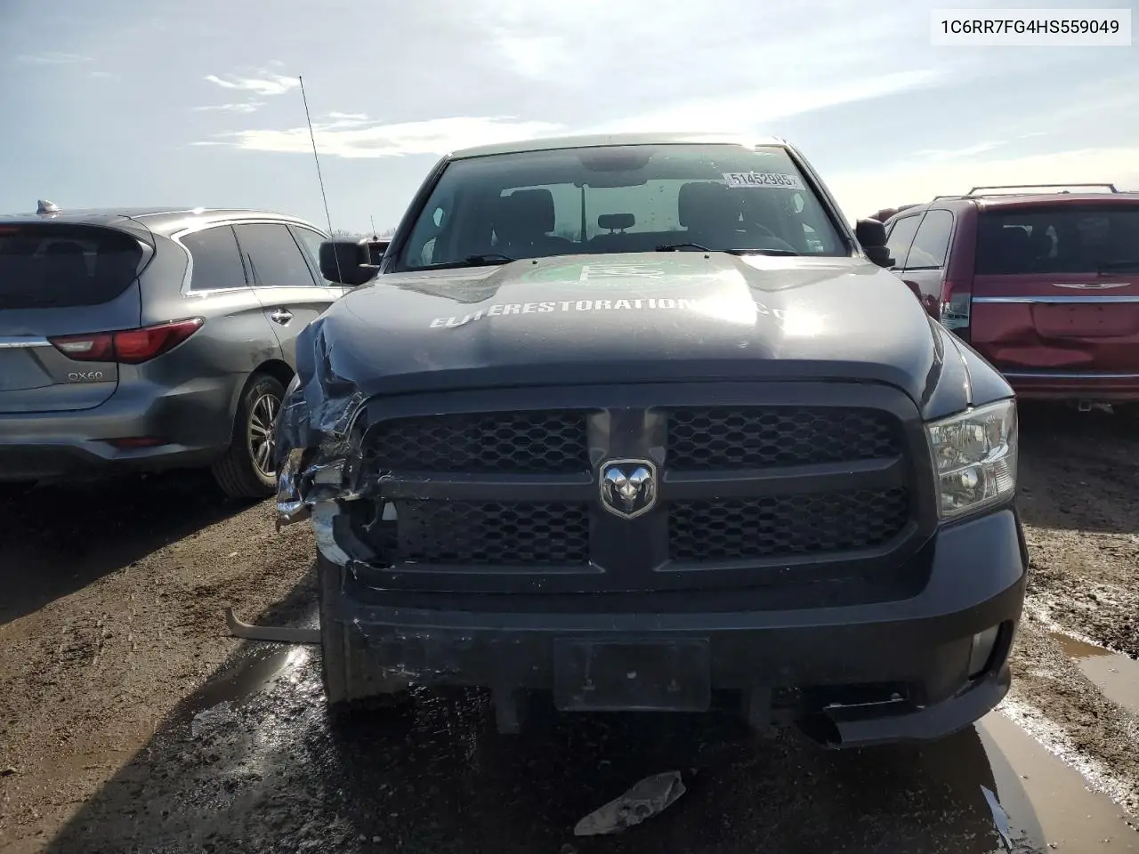 2017 Ram 1500 St VIN: 1C6RR7FG4HS559049 Lot: 51452985