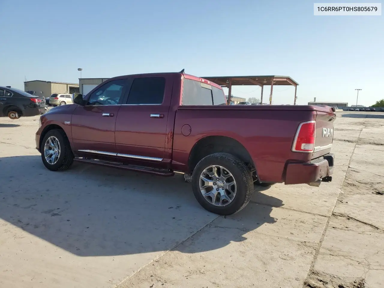 2017 Ram 1500 Longhorn VIN: 1C6RR6PT0HS805679 Lot: 52738255