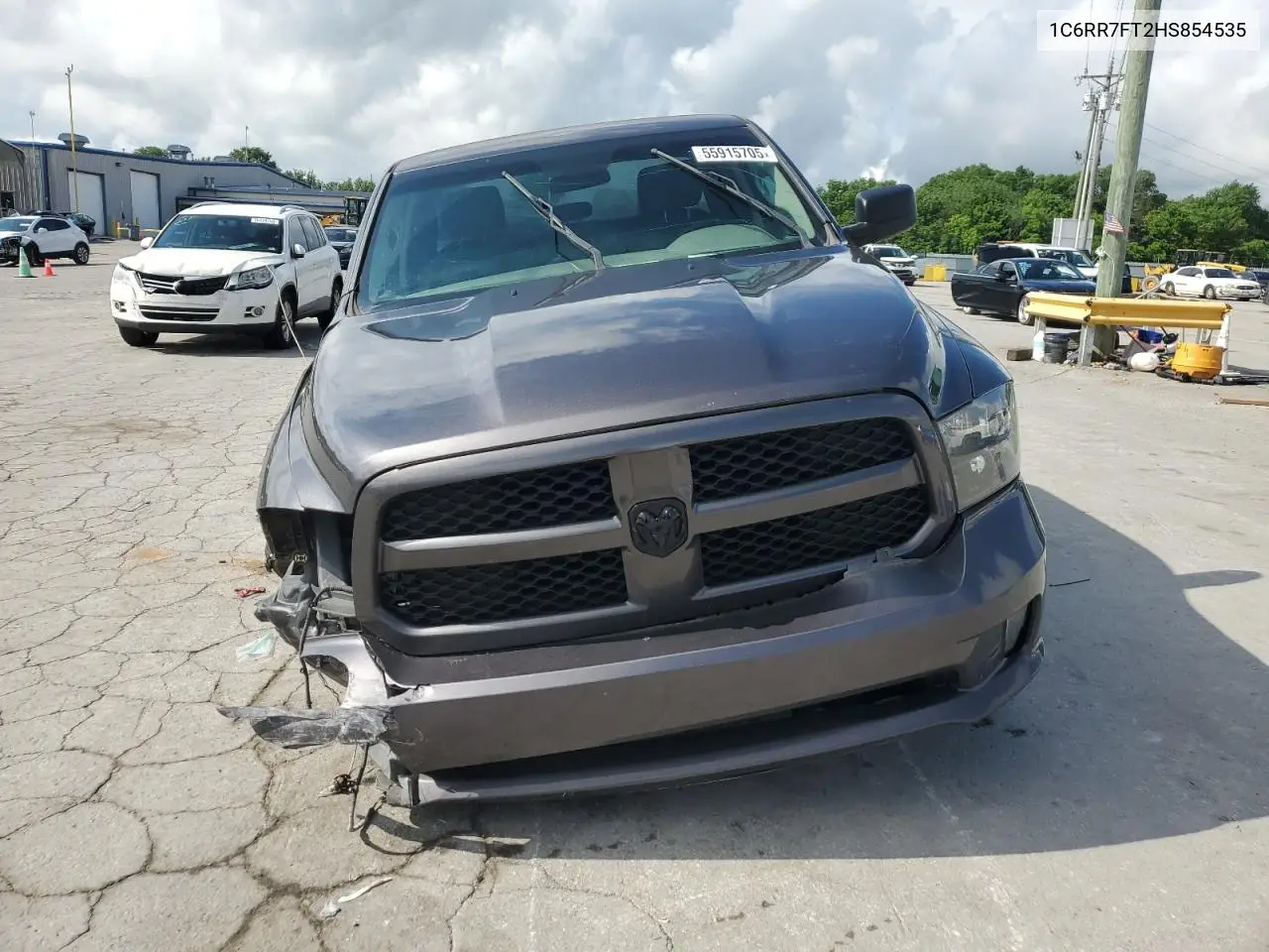 2017 Ram 1500 St VIN: 1C6RR7FT2HS854535 Lot: 55915705